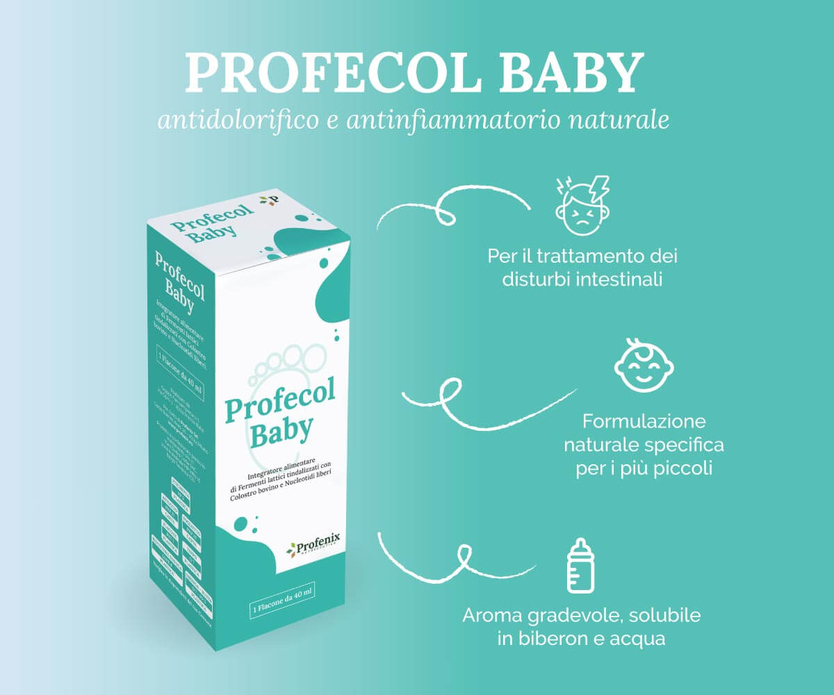 PROFECOL BABY – Fermenti lattici e Colostro per il benessere intestinale dei bambini